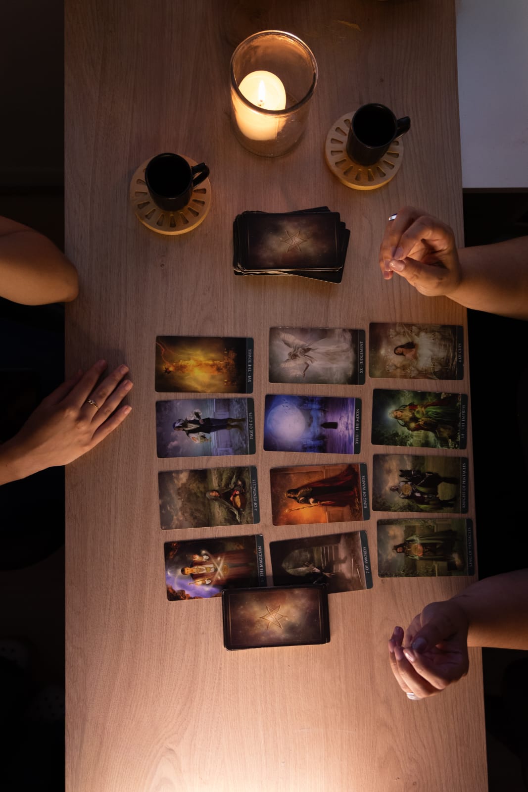 Lectura de tarot terapeutico en consultorio